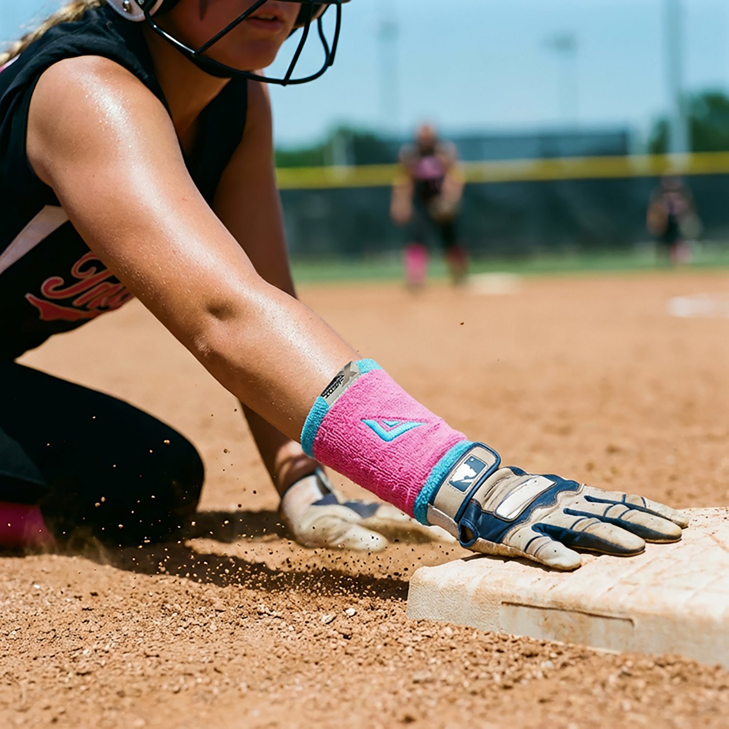 Franklin MLB X-Vent Wristbands 2-Pack - view number 8