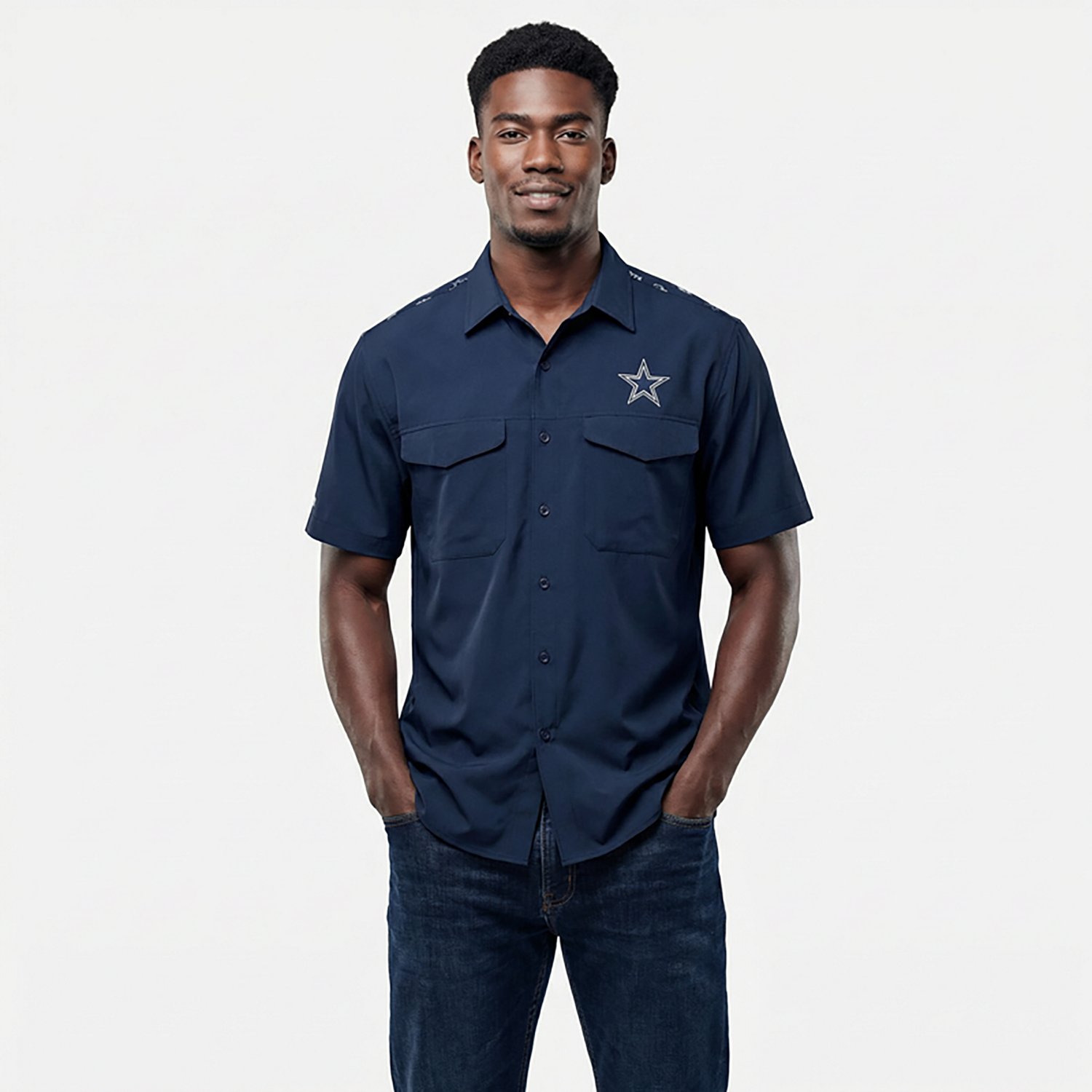 Antigua Men's Dallas Cowboys Shirt - view number 2