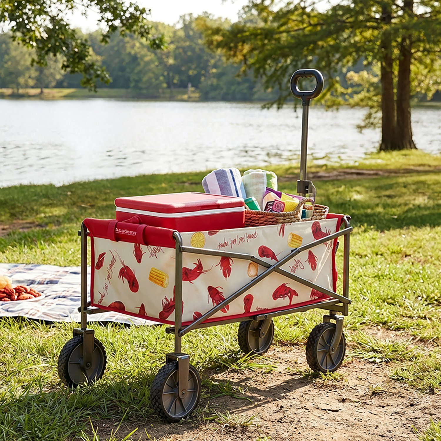 Academy Sports + Outdoors Crawfish Folding Sport Wagon - view number 7