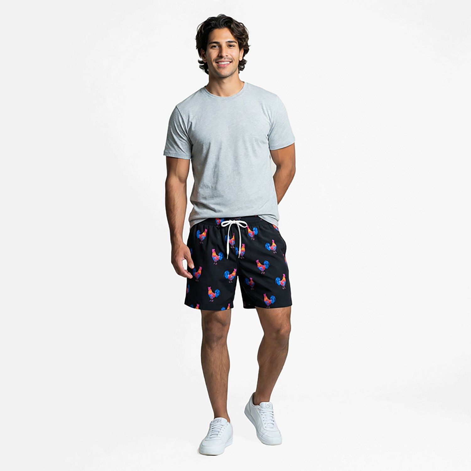 Chubbies Men's The Cockadoodle Doozies Classic Swim Trunks 5.5 in