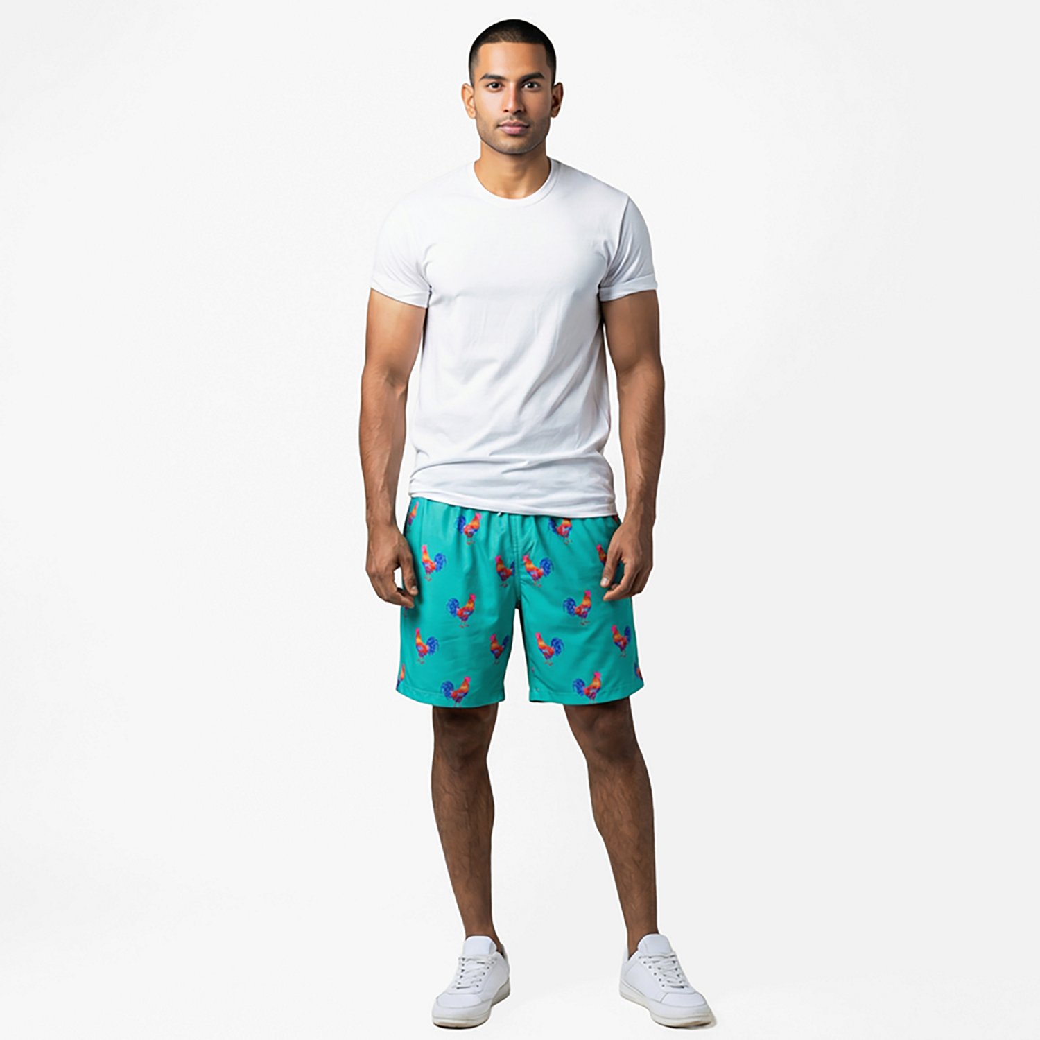 Chubbies Men's The Cockadoodle Doozies Classic Lined Swim Trunks 7 in