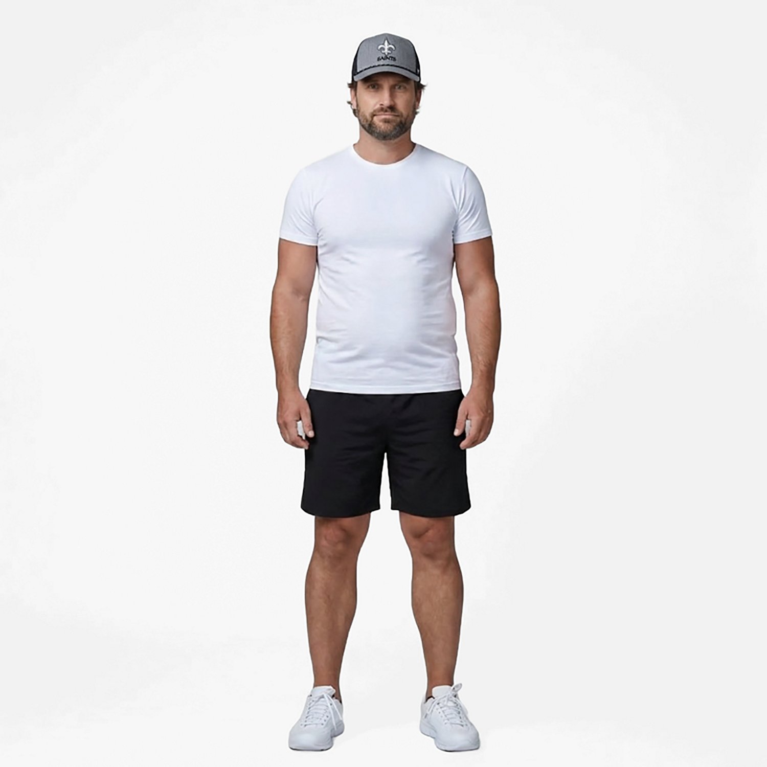 47 Brands Adults' New Orleans Saints Carbon Strap Rope Trucker Cap