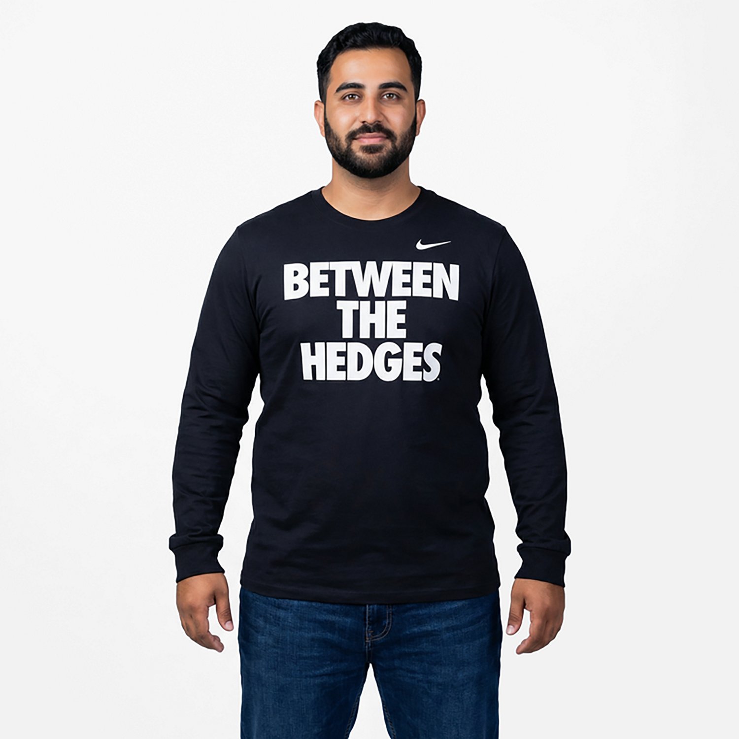 Nike Men's Georgia Slogan Double Sided Long Sleeve T-shirt