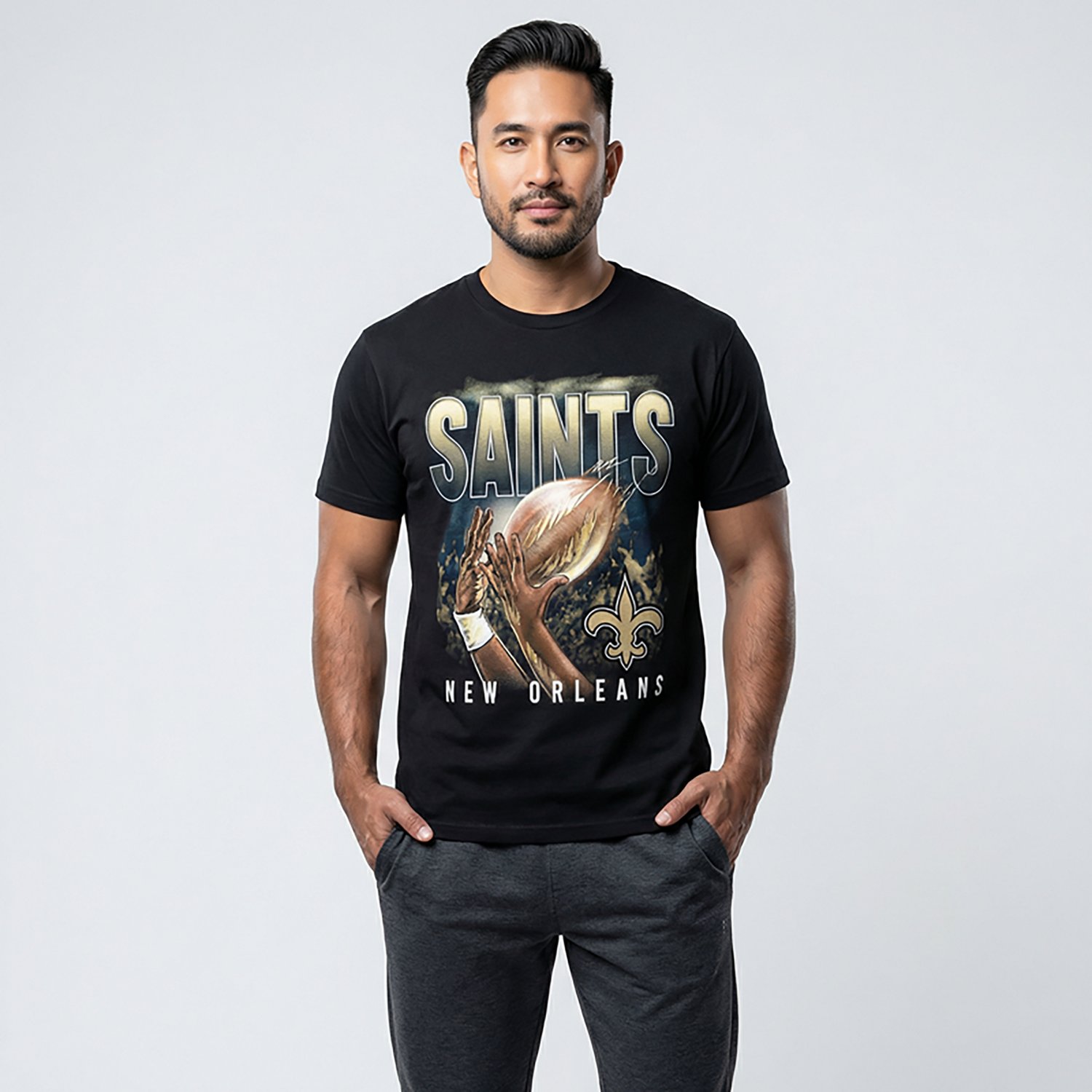 47 Saints Fingertip Catch Foundation T-shirt - view number 2