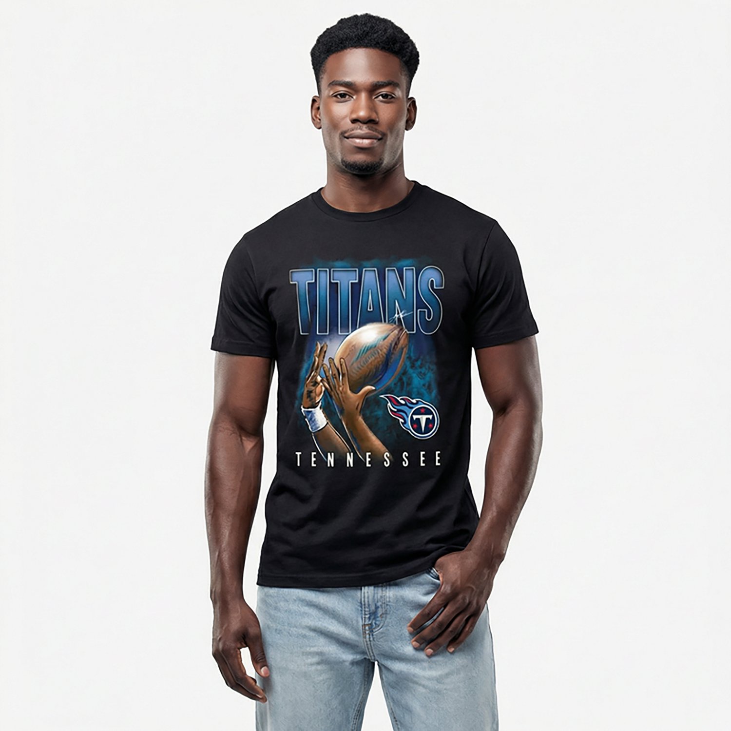 47 Titans Fingertip Catch Foundation T-shirt - view number 2