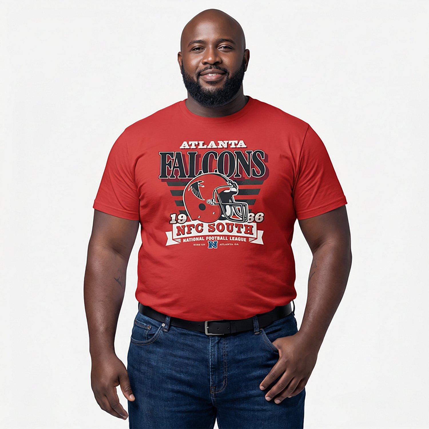 47 Falcons Stripe Splash T-shirt