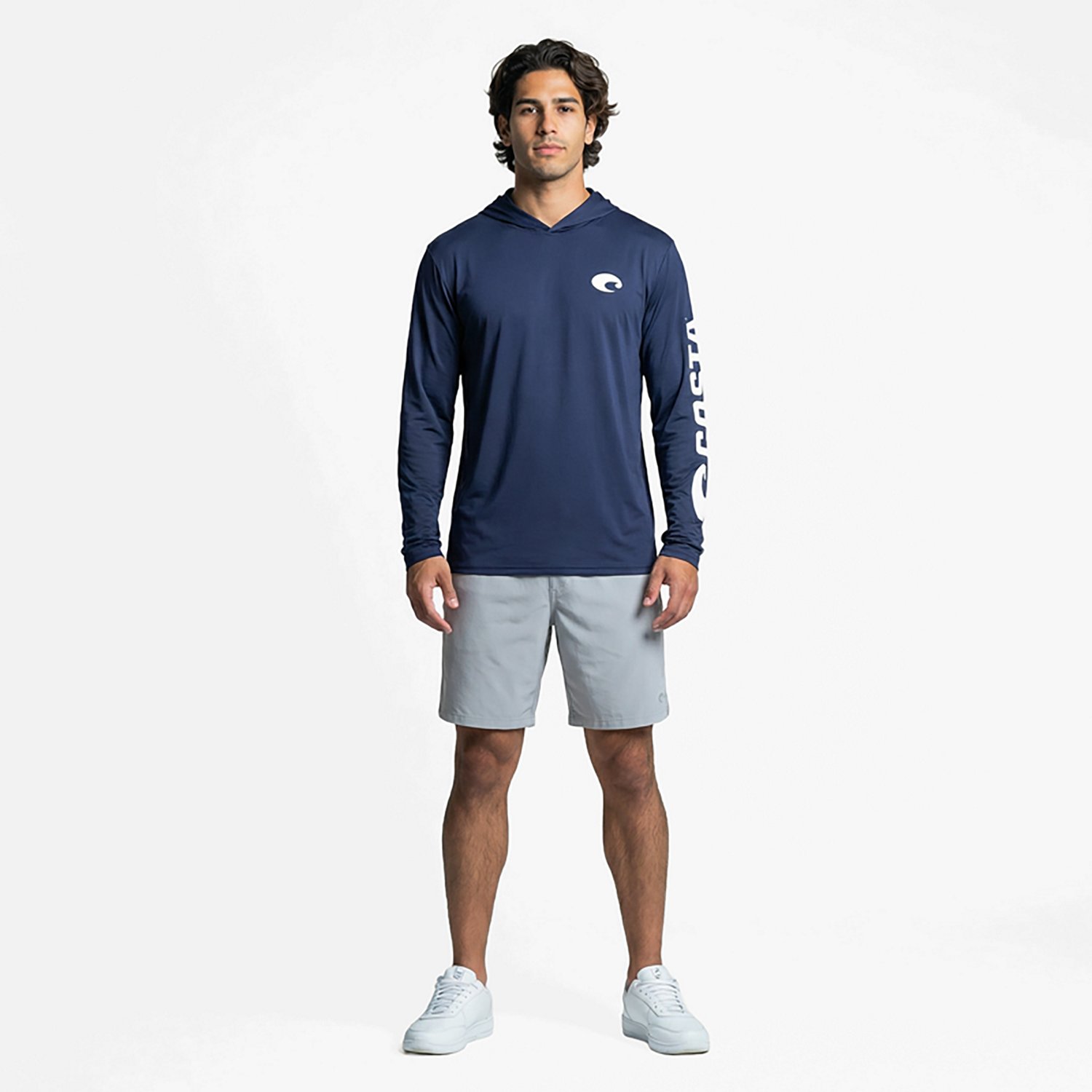 Costa Del Mar Men's Hooded Technical Performance Shirt