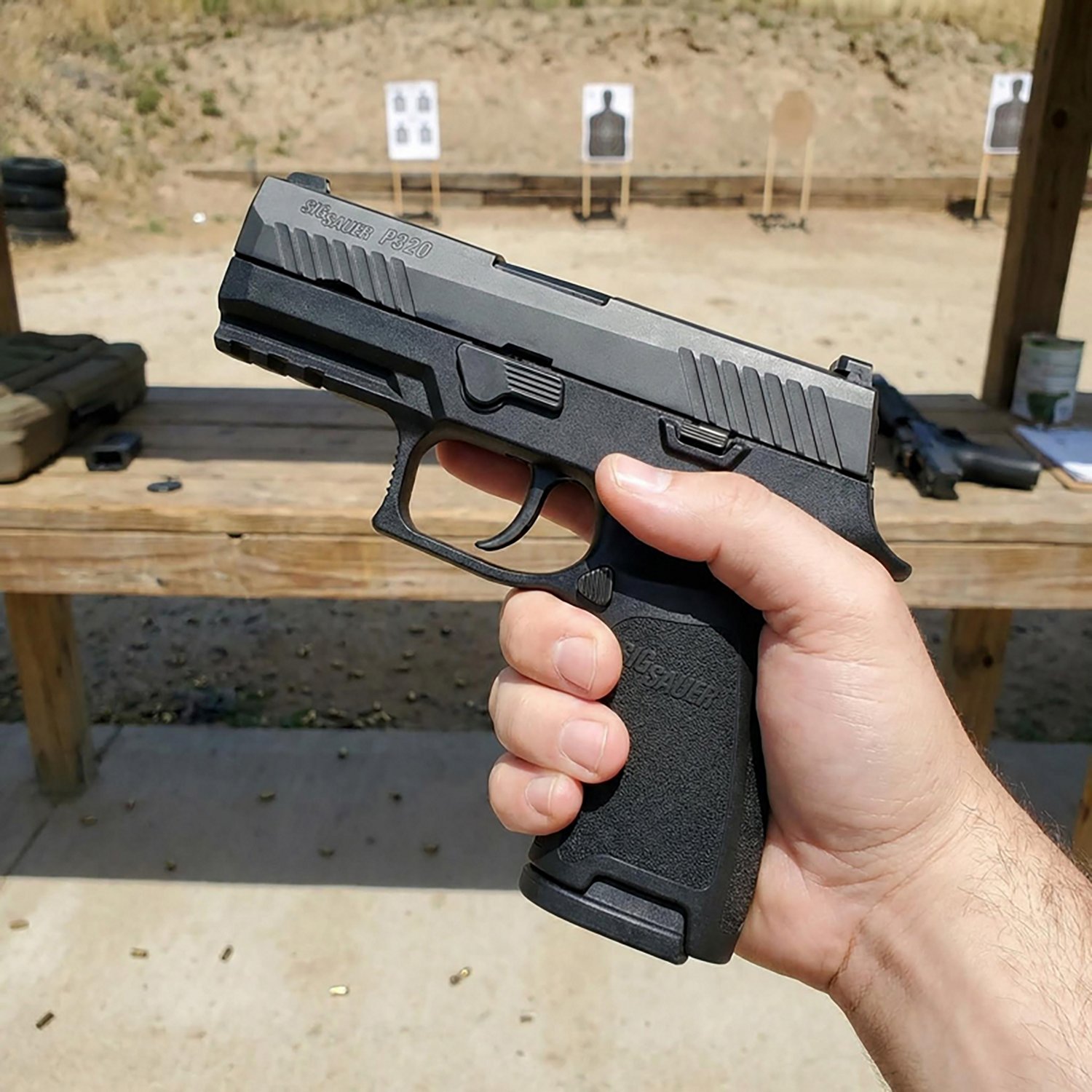SIG SAUER P320C 9mm Striker Fired Pistol with with Romeo RS Optic - view number 3