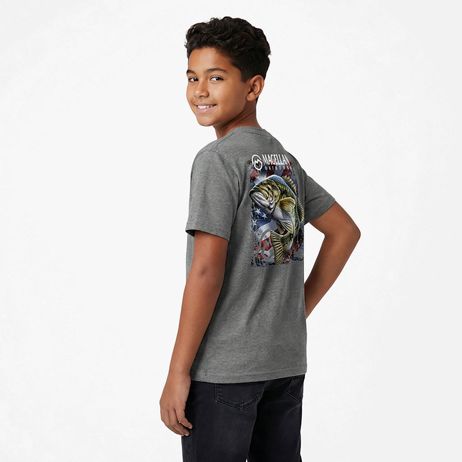 Magellan Outdoors Boys' Ionic Short Sleeve T-shirt - view number 2