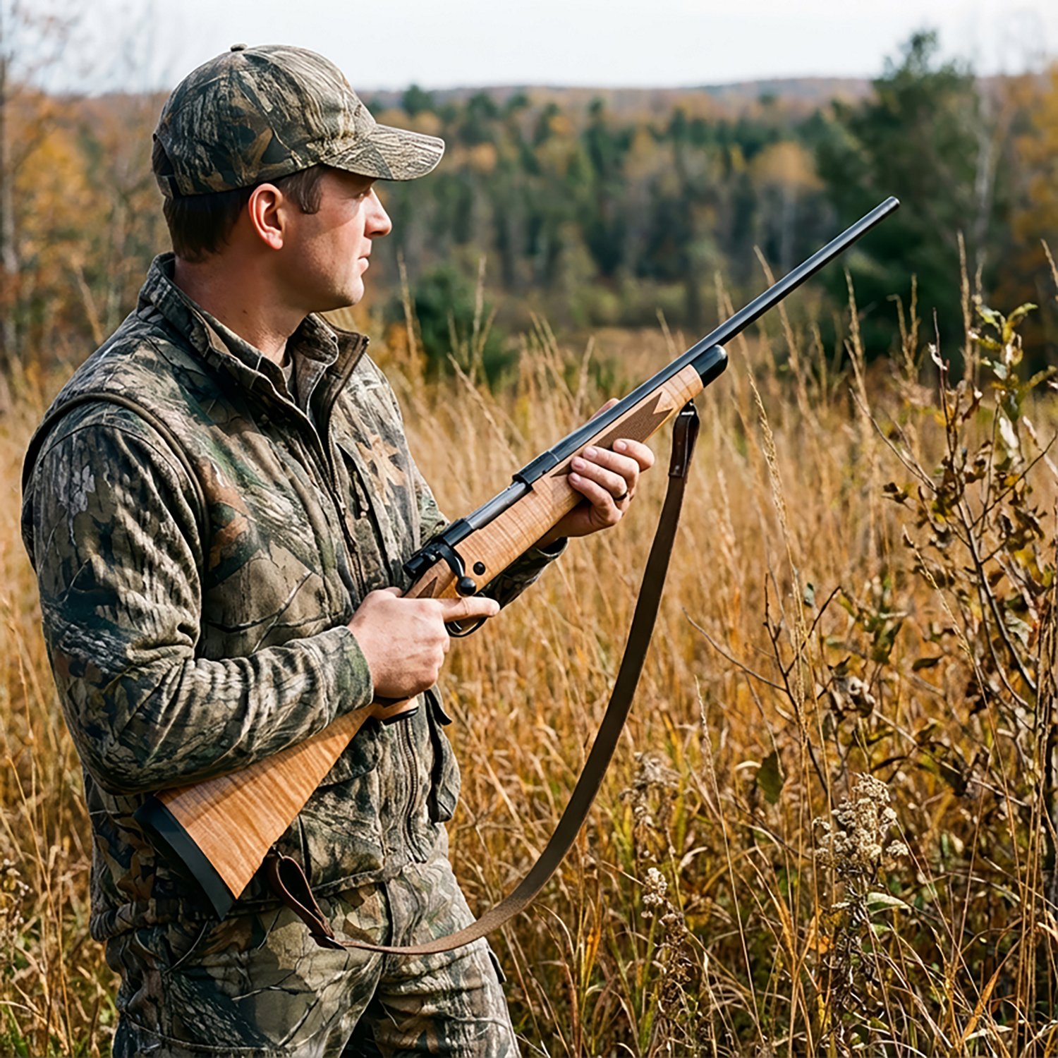 Winchester Model 70 Super Grade 7mm Rem Mag Bolt Action Rifle - view number 3