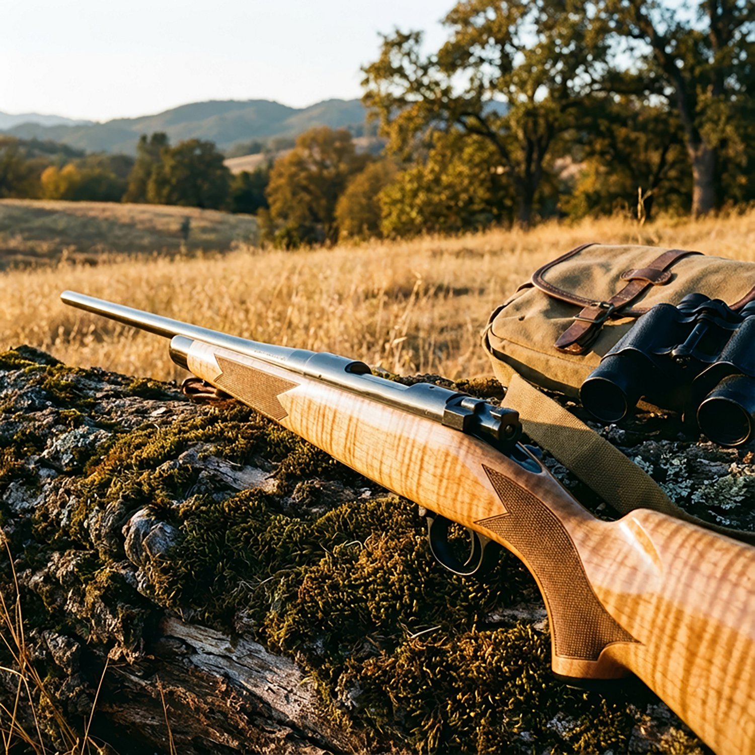 Winchester Model 70 Super Grade 6.8 Western Bolt Action Rifle - view number 3