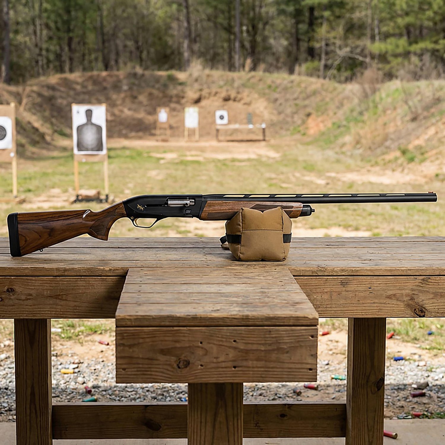 Browning Maxus II Black Gold 12 Gauge Semiautomatic Shotgun - view number 4