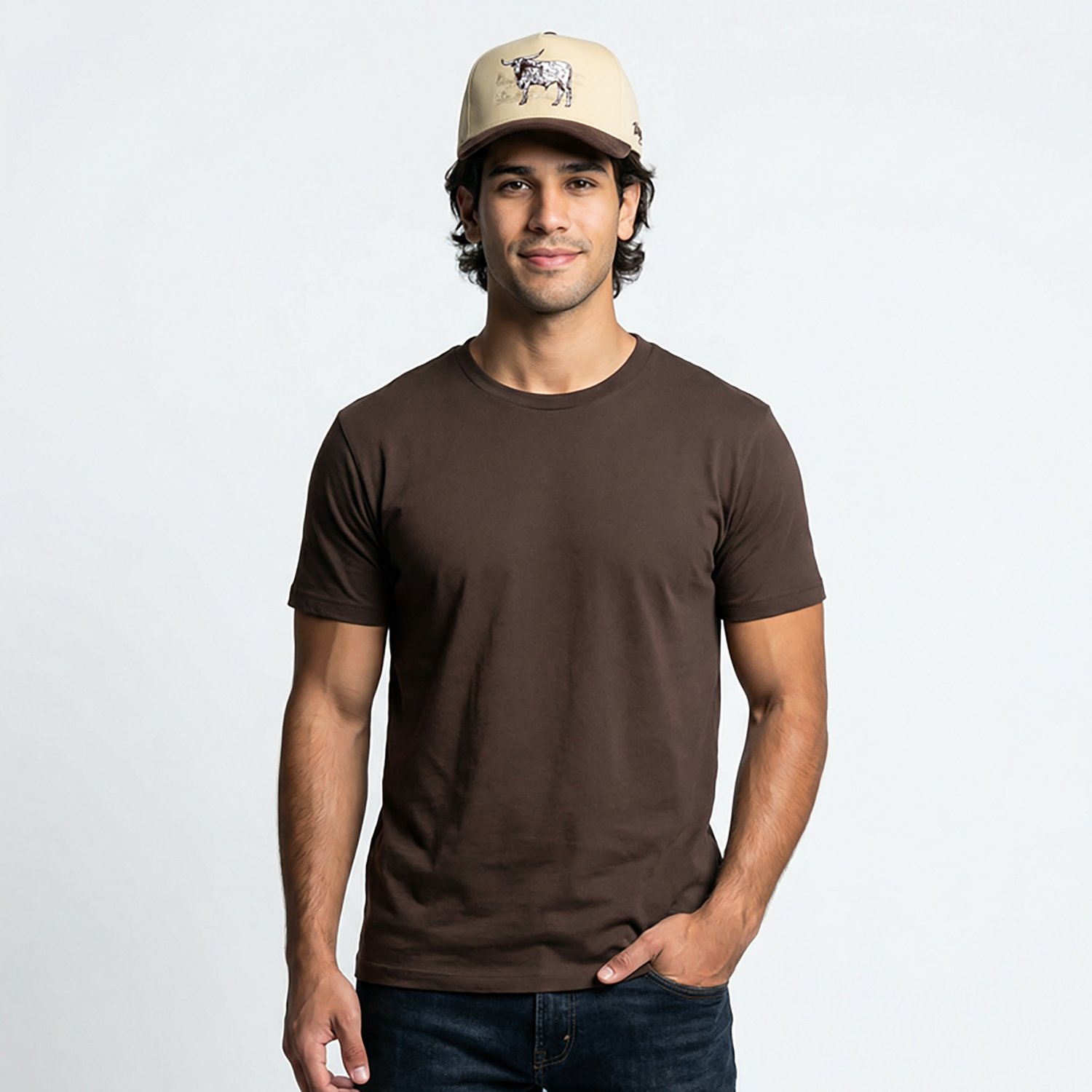 Waggle Golf Men's Steer Retro Hat - view number 2