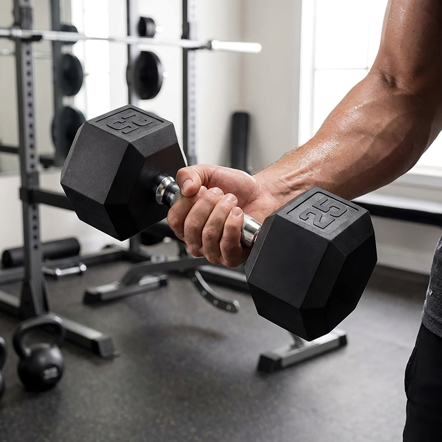 Marcy Rubber Hex Dumbbell – Single - view number 8