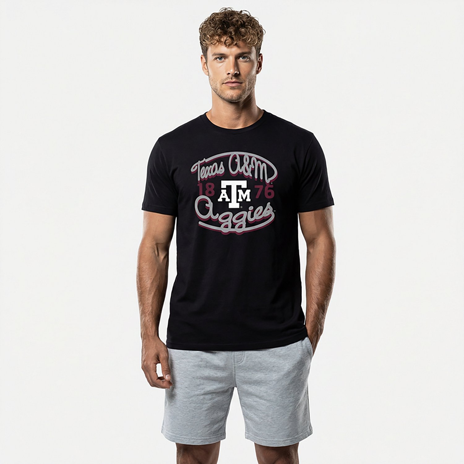 Image One Men's Texas A&M Handwritten Script T-shirt - view number 2