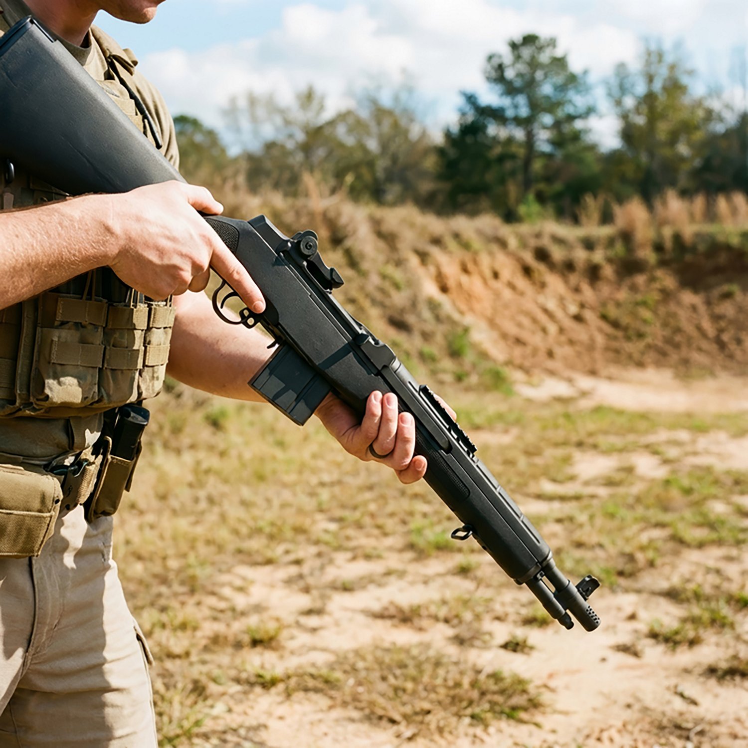 Springfield Amory M1A SOCOM Semiautomatic Rifle - view number 4