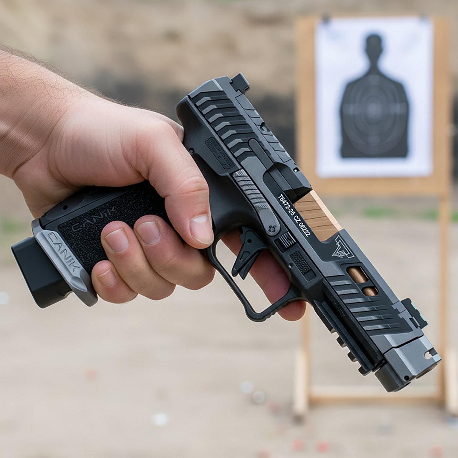 Canik TTI Combat Smoke 9mm Semiautomatic Pistol - view number 3