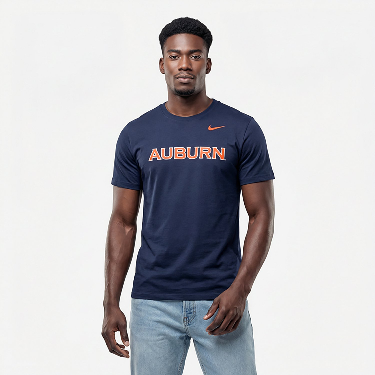 Nike Men's Auburn Wordmark T-shirt - view number 2