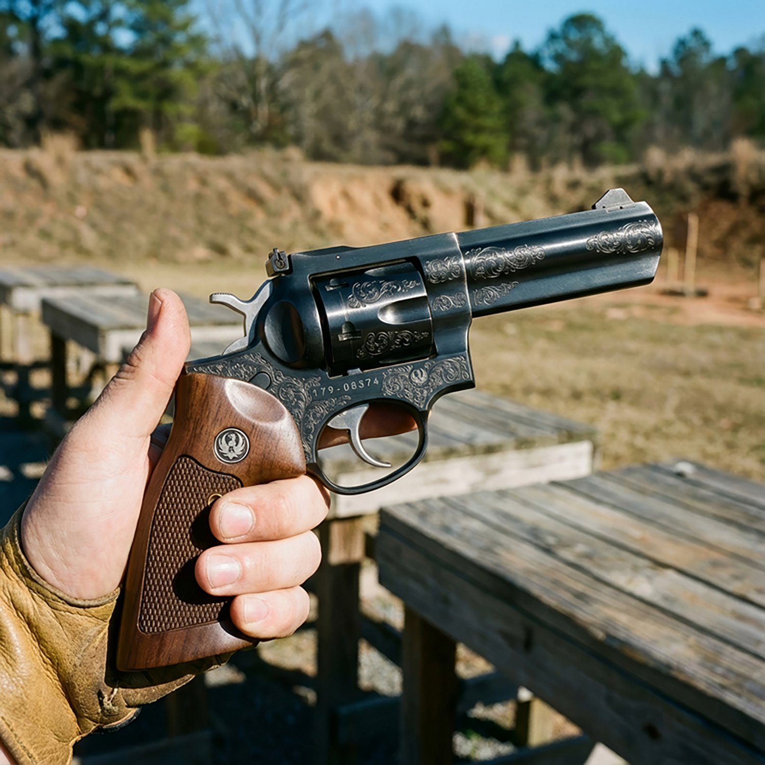 Ruger GP100 Deluxe .357 Magnum/.38 Special Single Action Revolver - view number 2