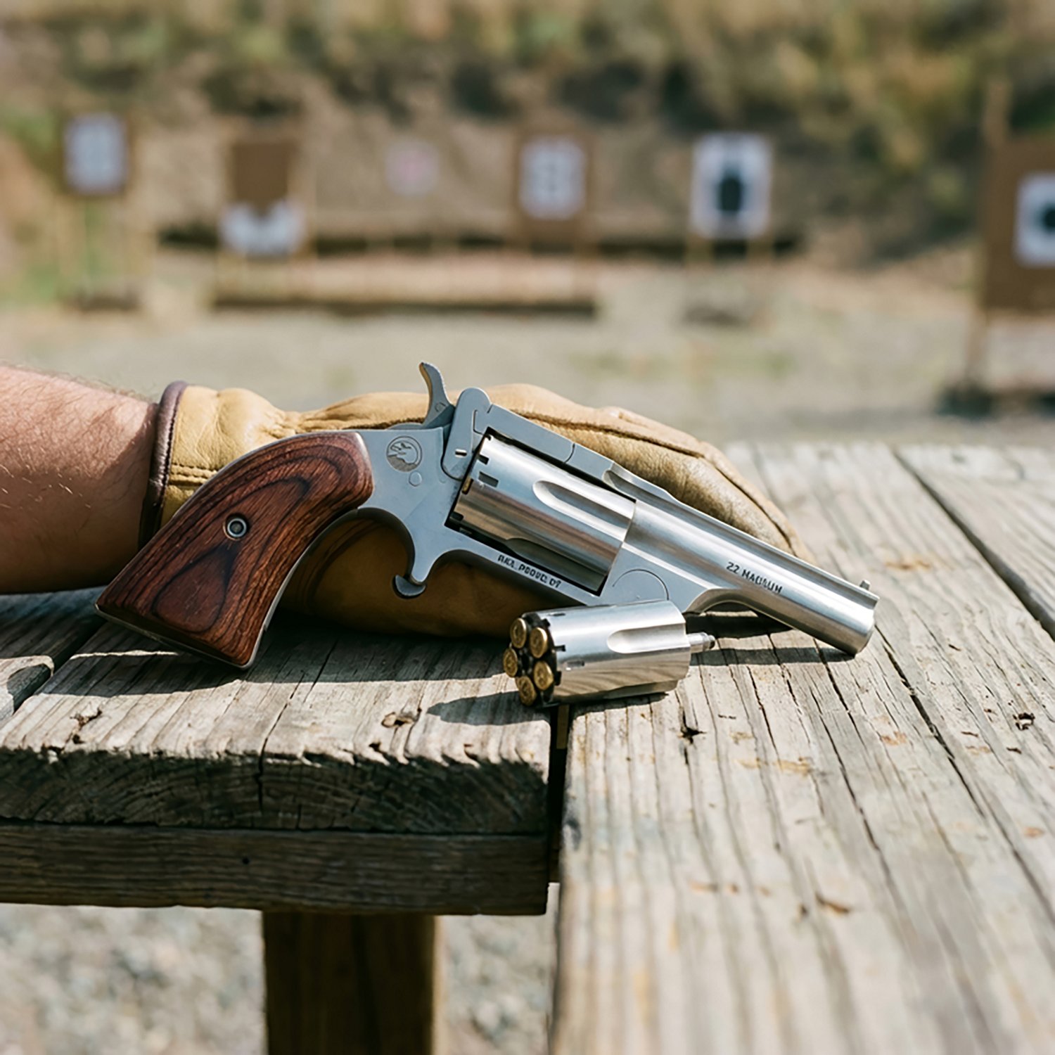 North American Arms Range II Convertible .22 LR/.22 Magnum Revolver - view number 3