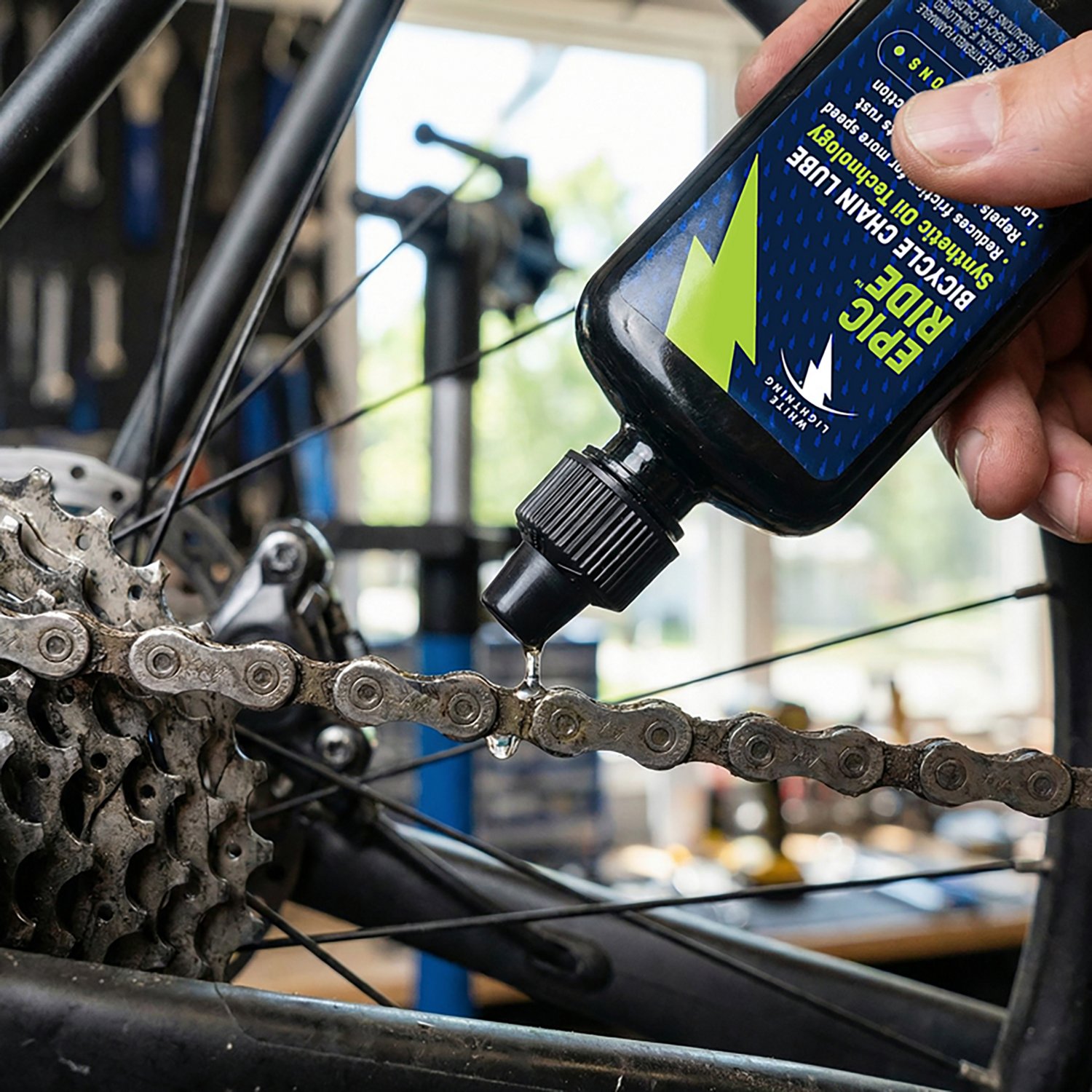 White Lightning Epic Ride 4 oz All-Weather Bicycle Chain Lube - view number 8