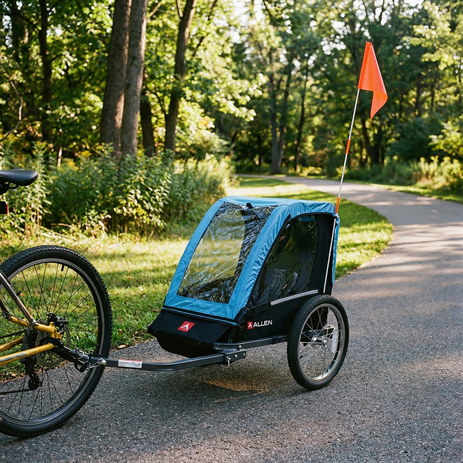 Allen Sports Deluxe 1-Child Bicycle Trailer - view number 5