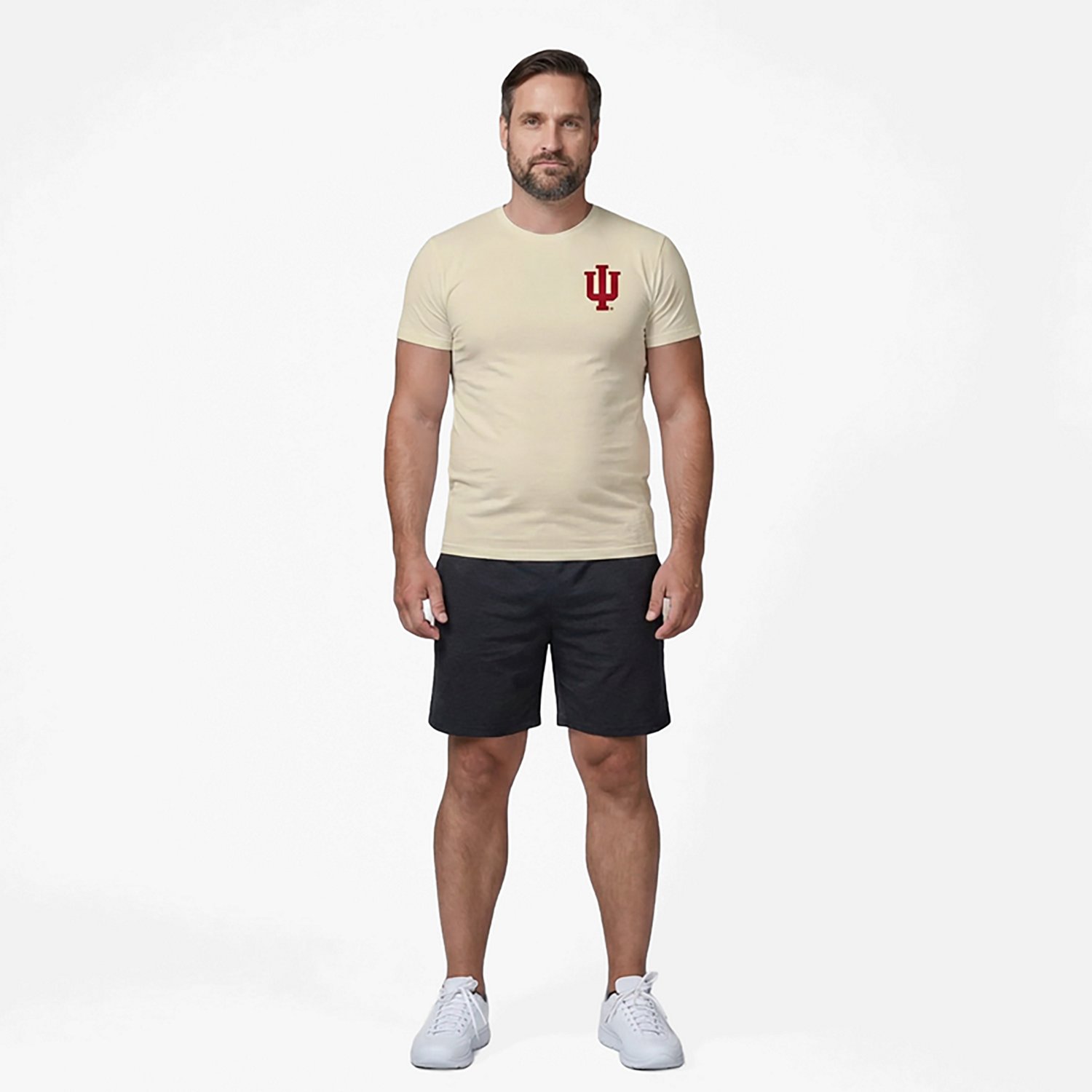 Image One Men's Indiana Campus Sculpture Treeline DS T-shirt