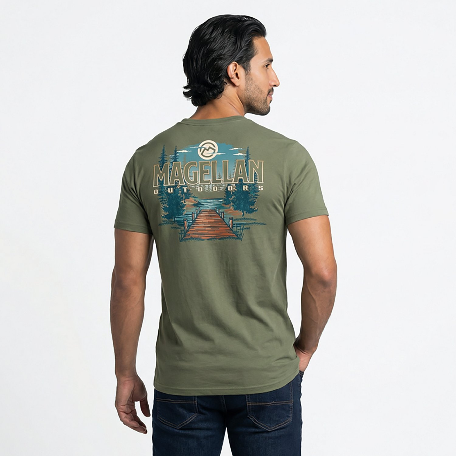 Magellan Outdoors Men's Short Sleeve Lost Lake T-shirt