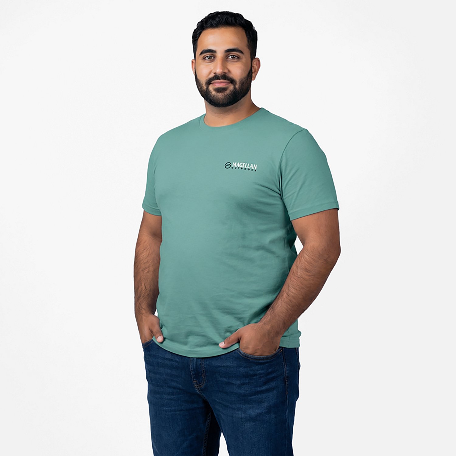 Magellan Outdoors Men's Short Sleeve Stacked Cards T-shirt - view number 2