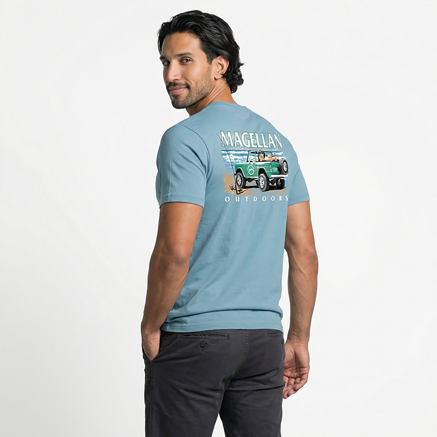 Magellan Outdoors Men's Chill Fishing Short Sleeve T-shirt - view number 2