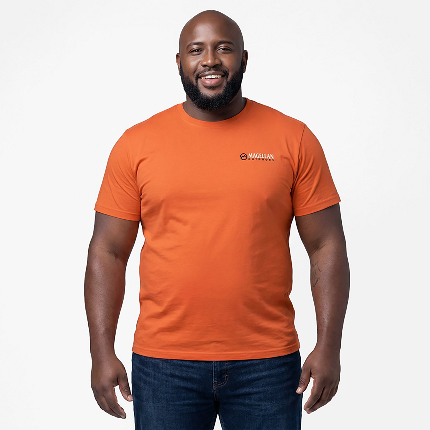 Magellan Outdoors Men's Lake Stamp Short Sleeve T-shirt - view number 2