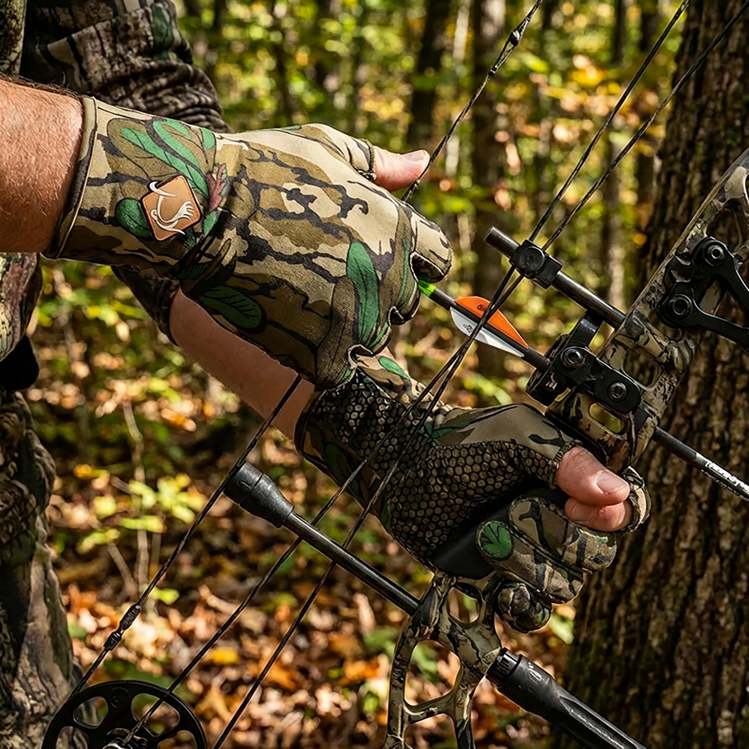 Ol' Tom Men's Performance Stretch-Fit Shooter Turkey Gloves - view number 6