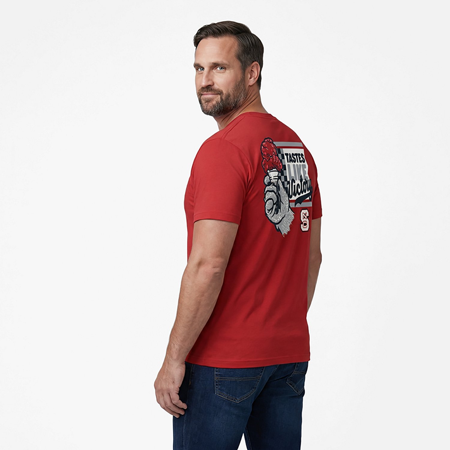 Image One Men's NC State Tastes Like Victory DS T-shirt