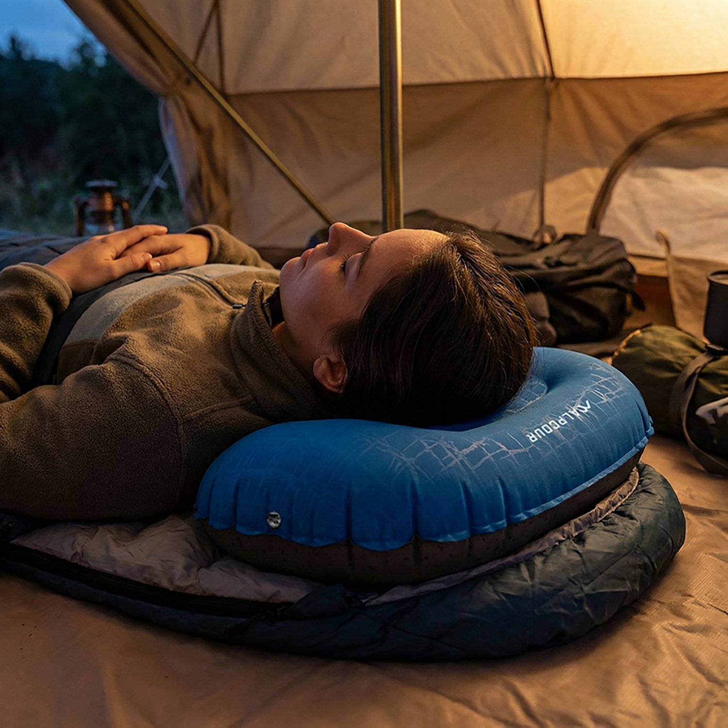 Alpcour Large Inflatable Camping Pillow - view number 8