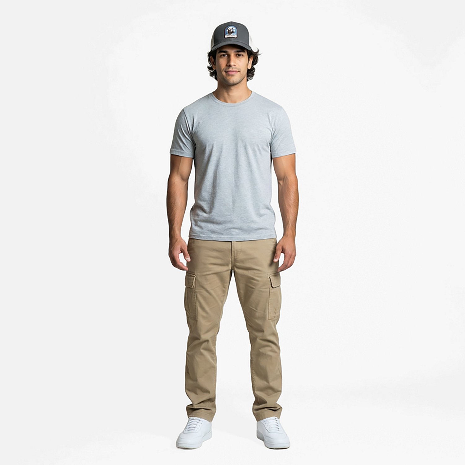 Carhartt Men's Canvas Mesh-Back Deer Patch Cap