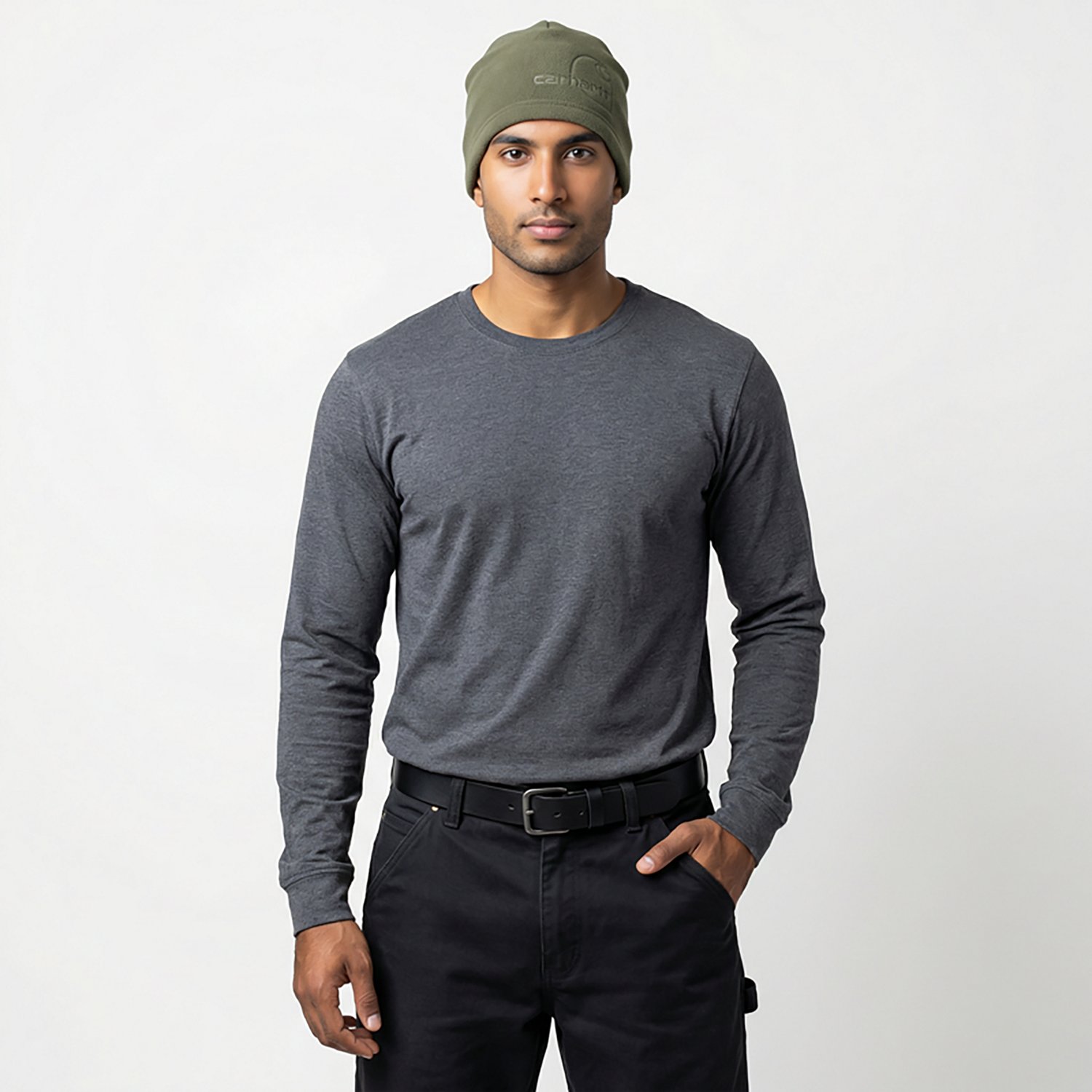 Carhartt Men's Fleece Debossed Beanie - view number 2