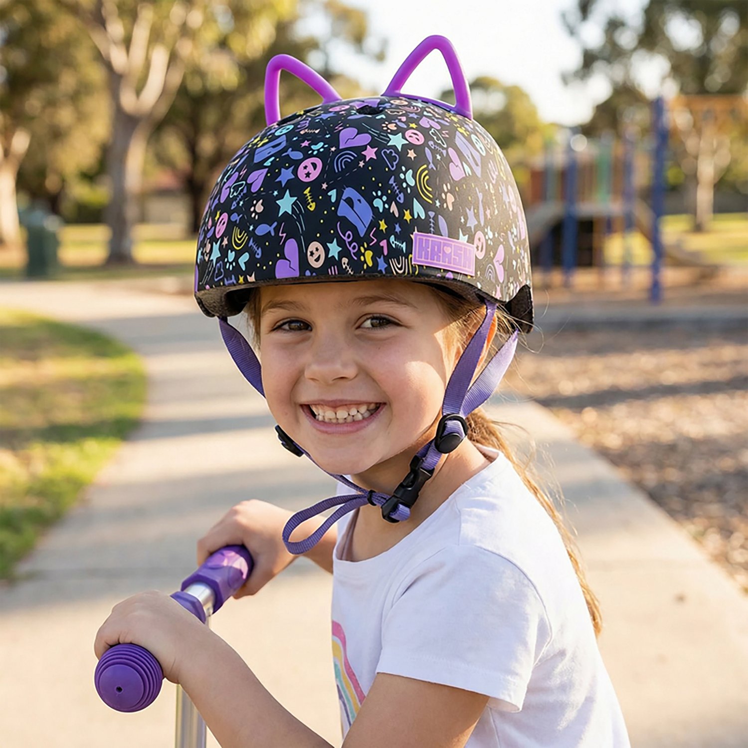 Bell Girls' Catitude Bike Helmet - view number 8