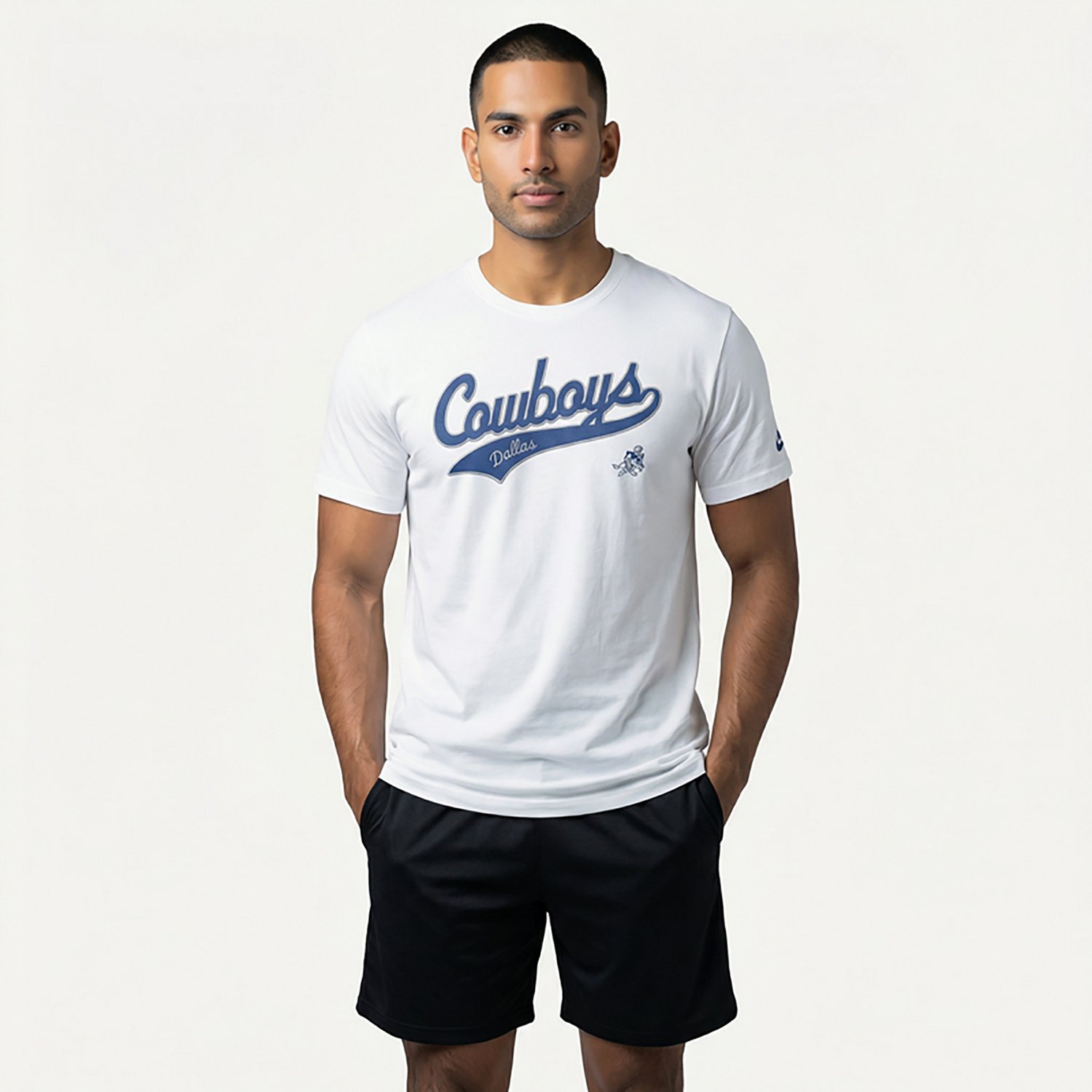 Nike Men's Cowboys Rewind Tailsweep Essential T-shirt - view number 2