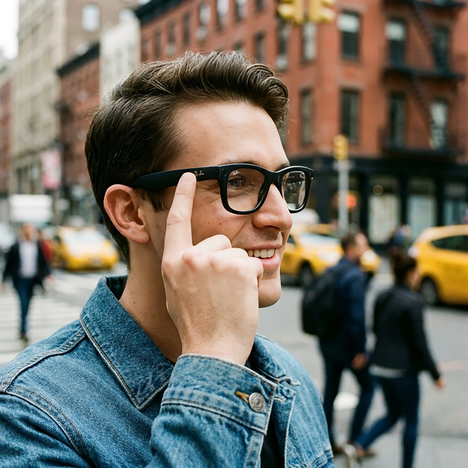 Ray-Ban Wayfarer Meta Gen 2 Wide Sunglasses - view number 8