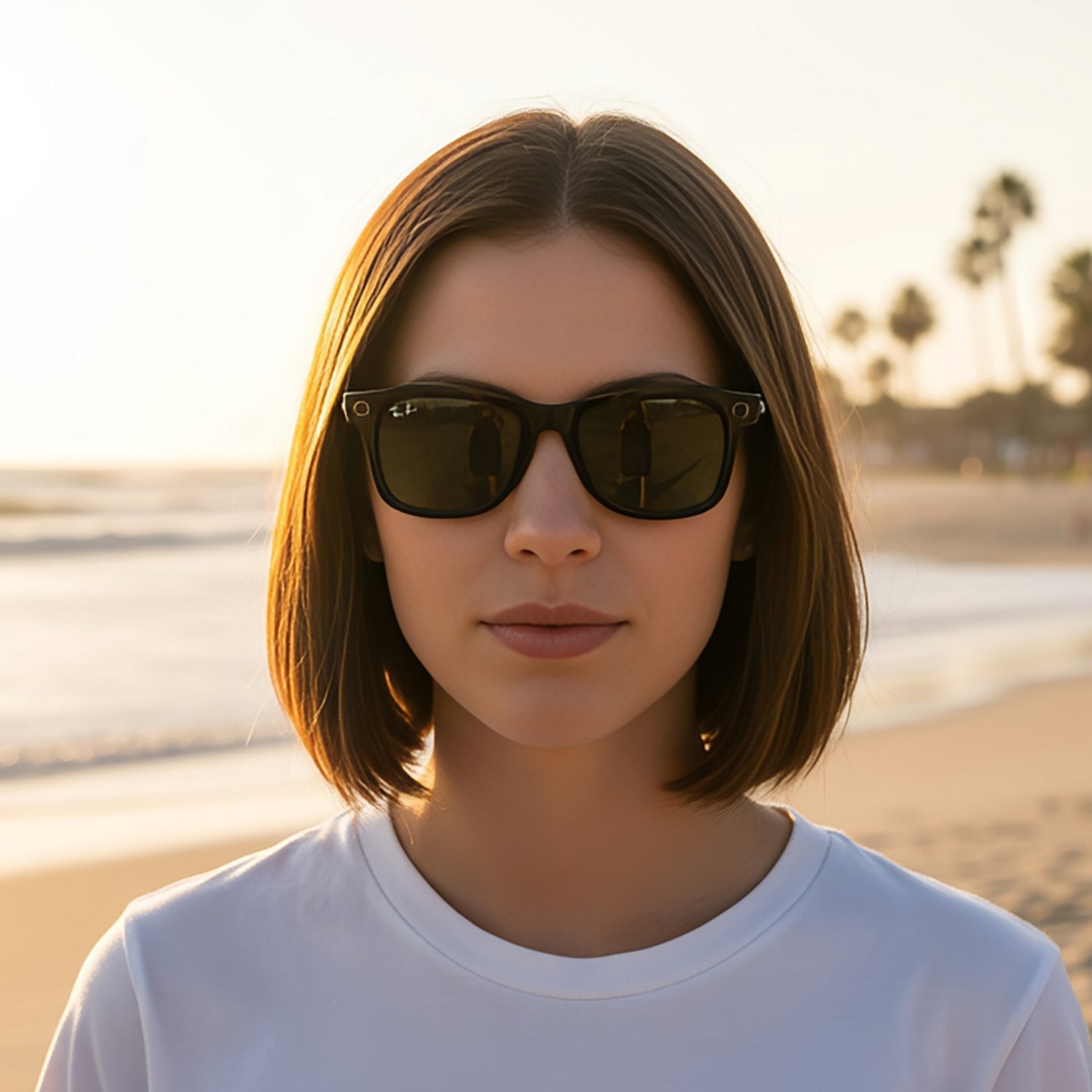 Ray-Ban Wayfarer Meta Gen 2 Wide Sunglasses - view number 7