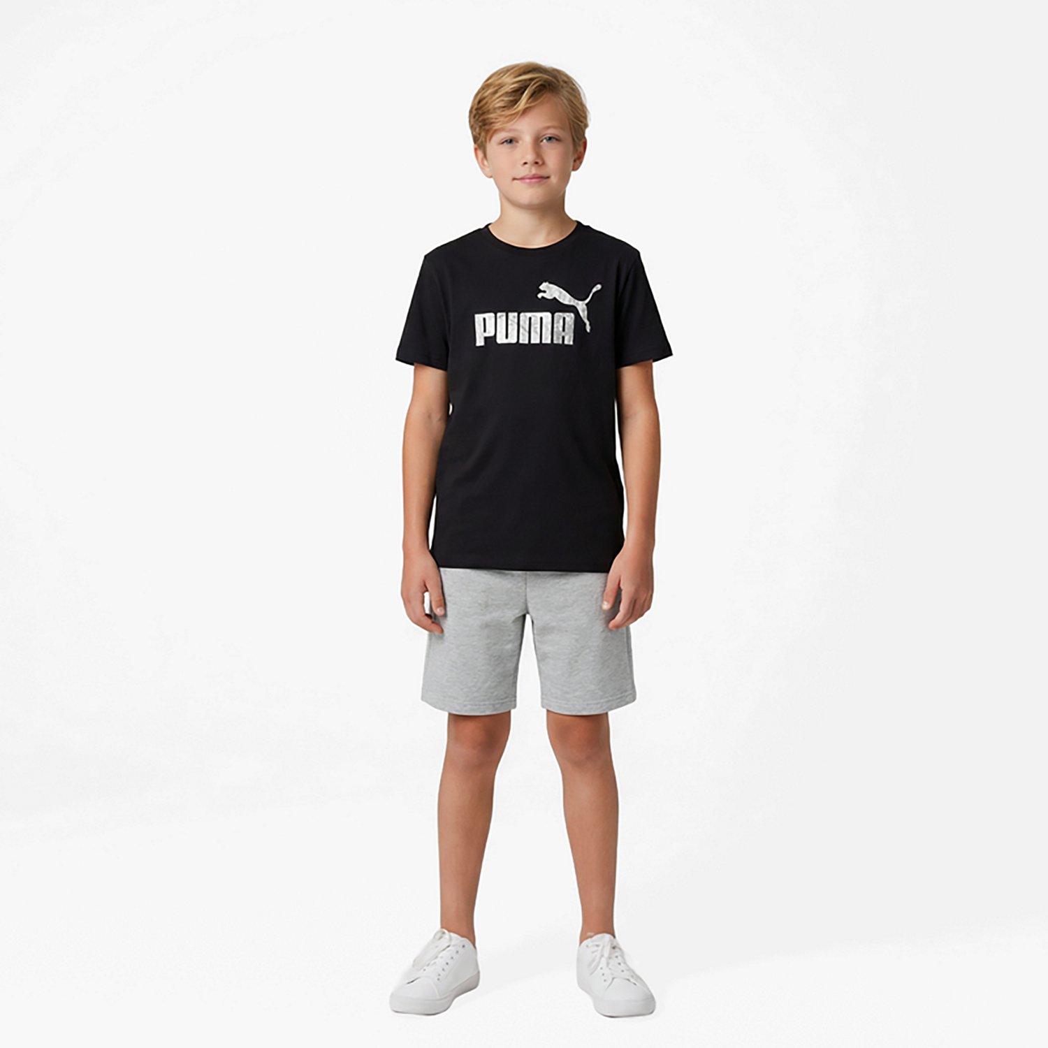PUMA Boys’ Cotton Jersey GFX T-shirt