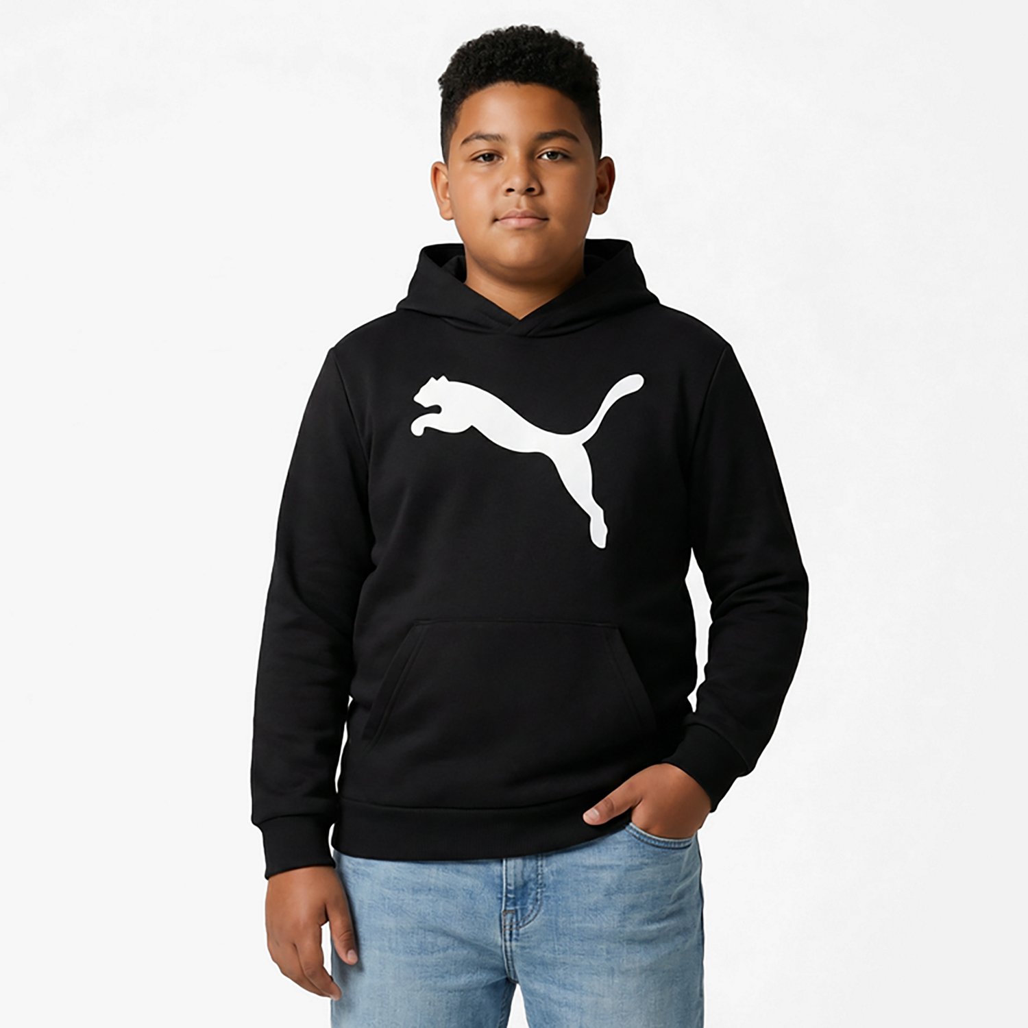 PUMA Boys’ Core Pack Fleece PO Hoodie - view number 2
