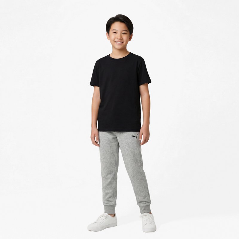 PUMA Boysâ PS Essentials Basics Poly Fleece Joggers