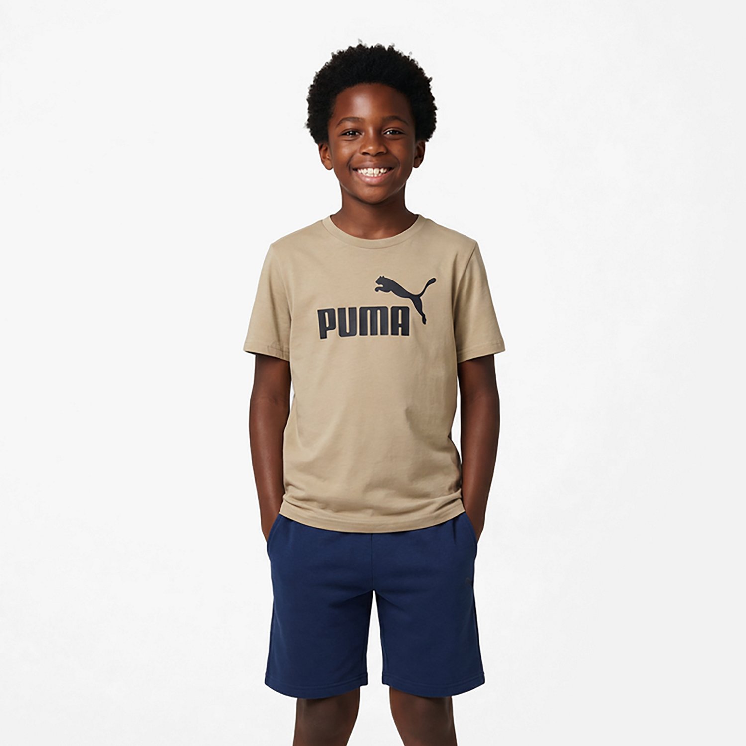 PUMA Boys’ PS Foundations T-shirt - view number 2