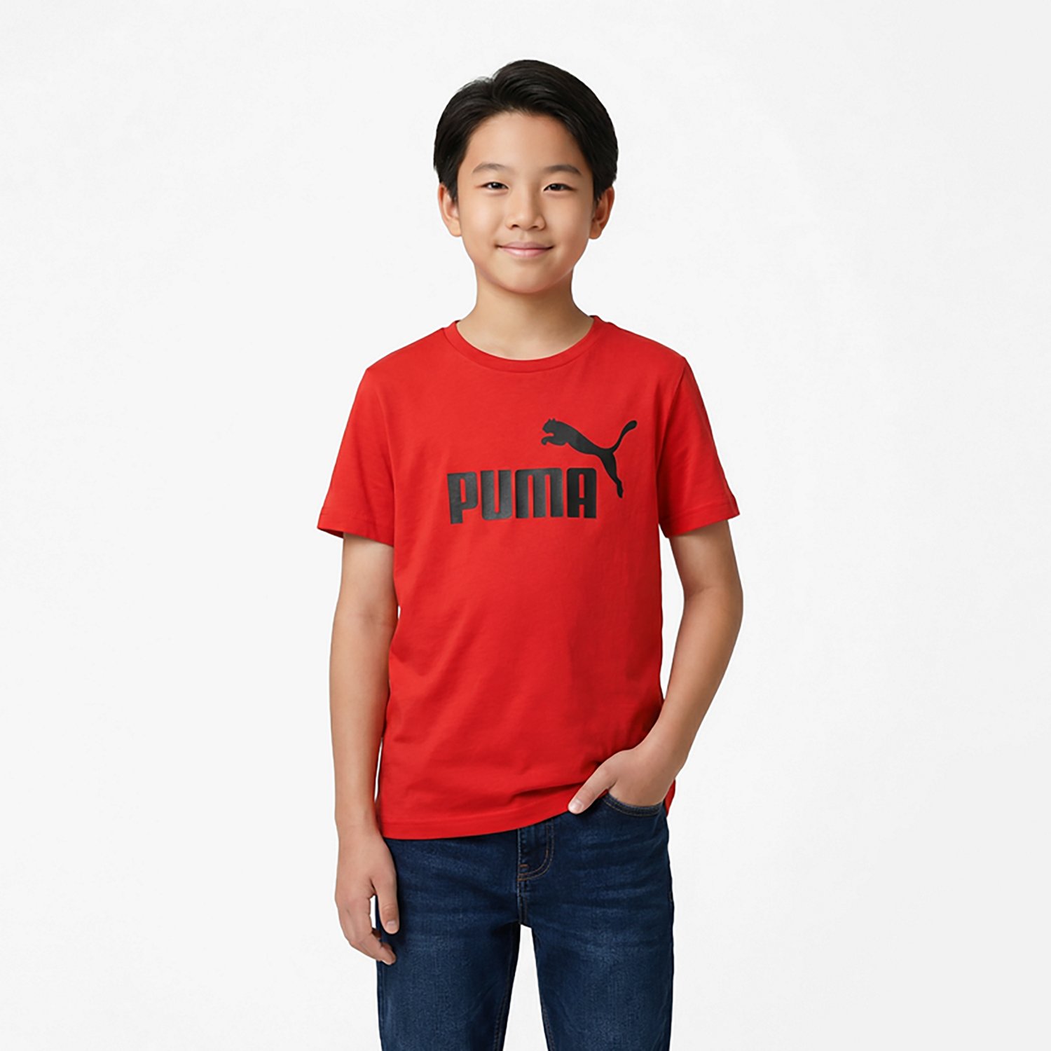 PUMA Boys’ PS Foundations T-shirt - view number 2