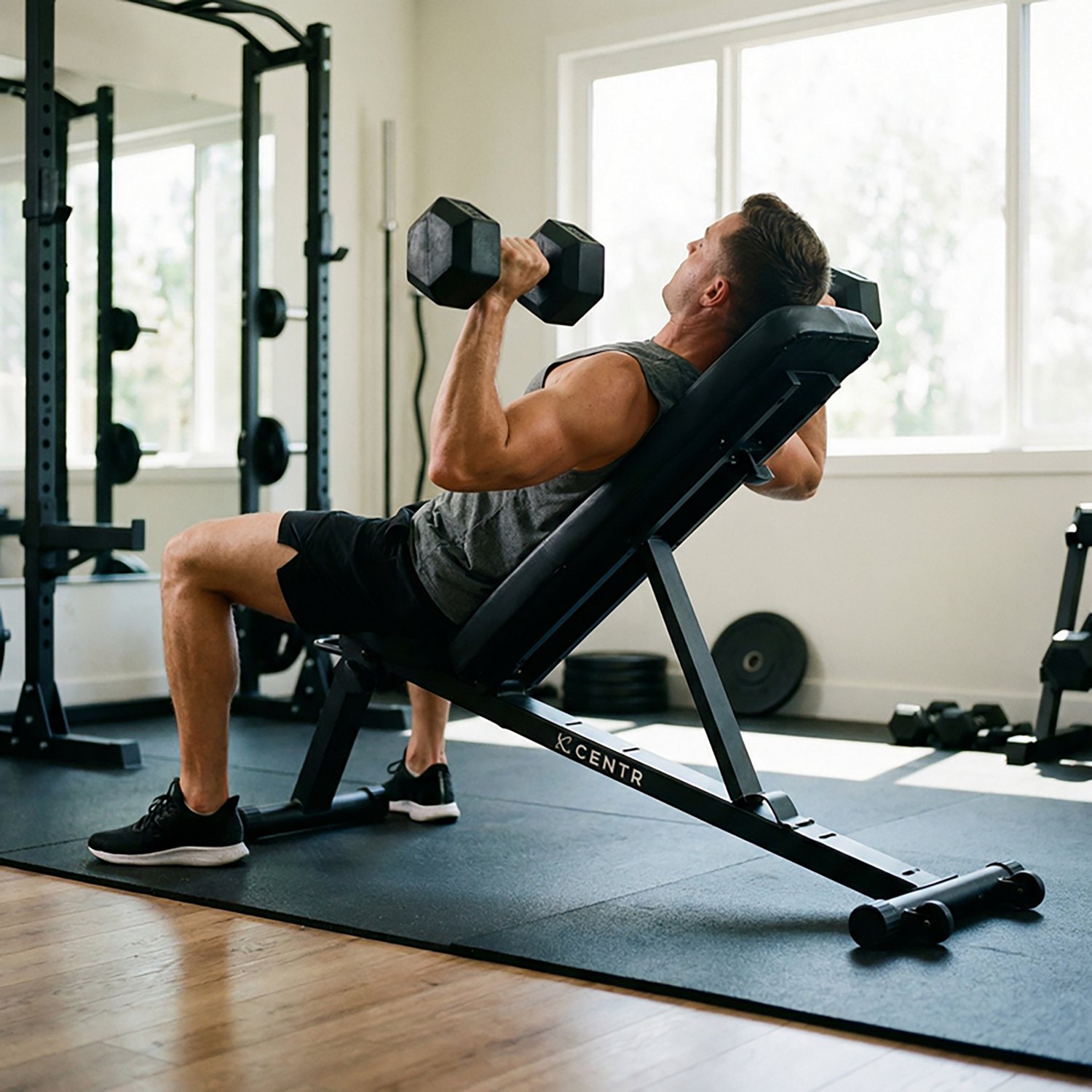 CENTR Folding Workout Bench - view number 6