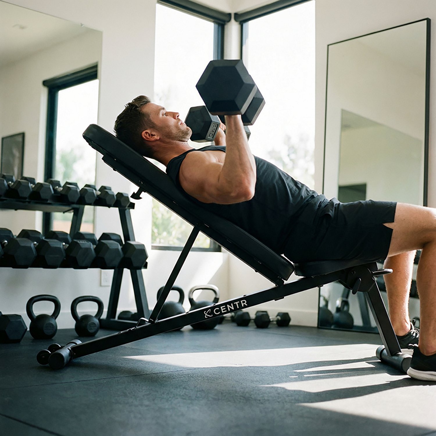 CENTR Folding Workout Bench - view number 7