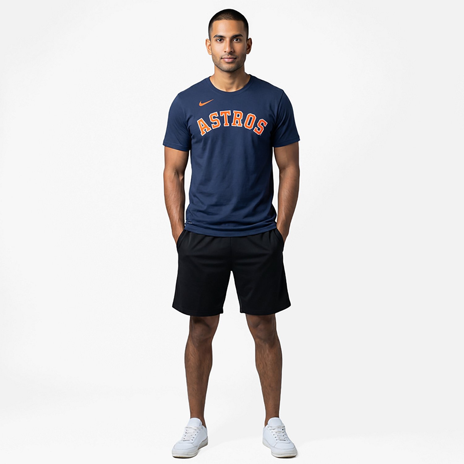 Nike Men's Astros Correa Fuse Home N&N T-shirt - view number 2