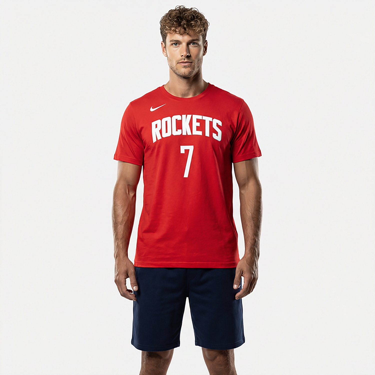 Nike Men's Houston Rockets #7 Kevin Durant T-shirt - view number 2