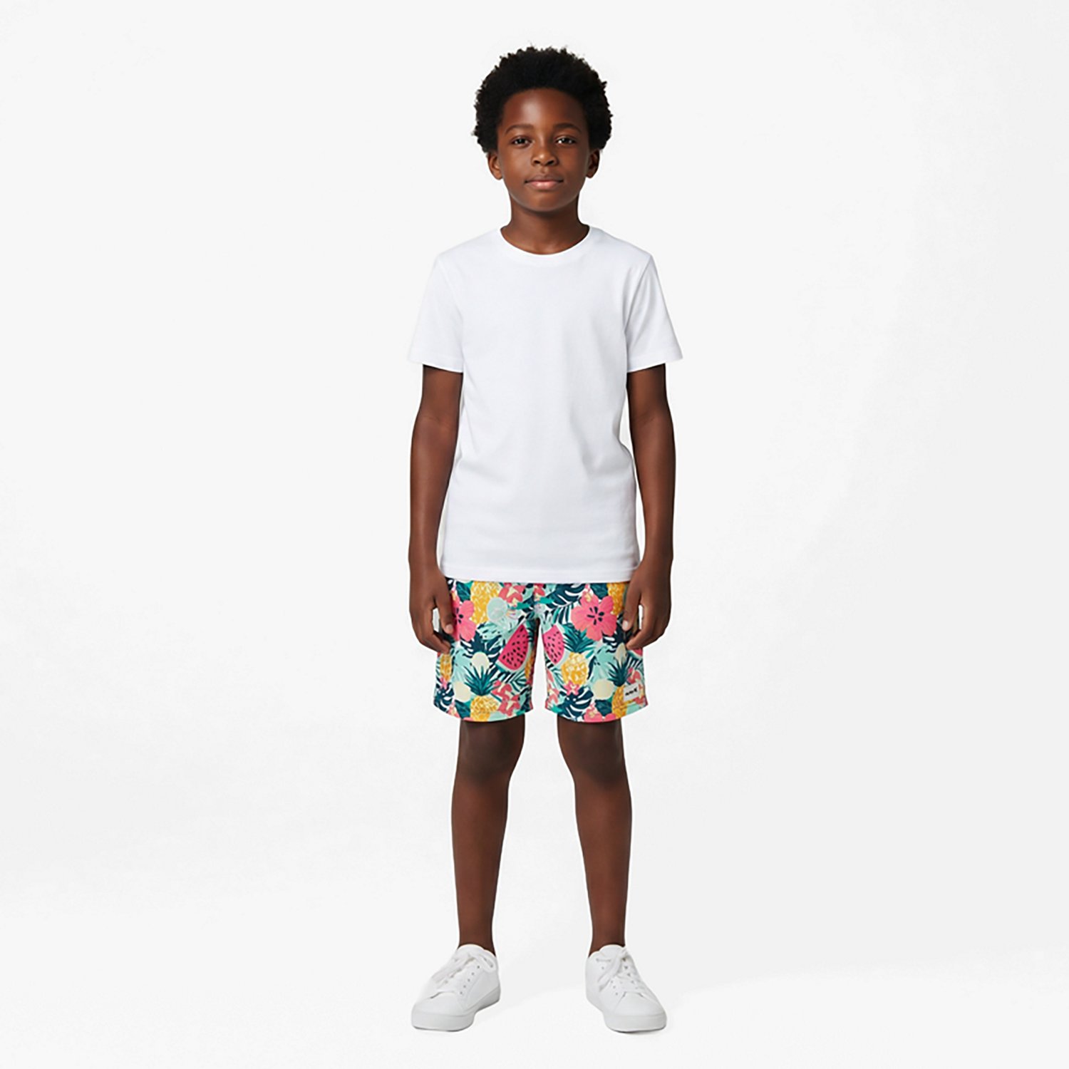 Hurley Boys' Fruit Print Pull On Swim Shorts